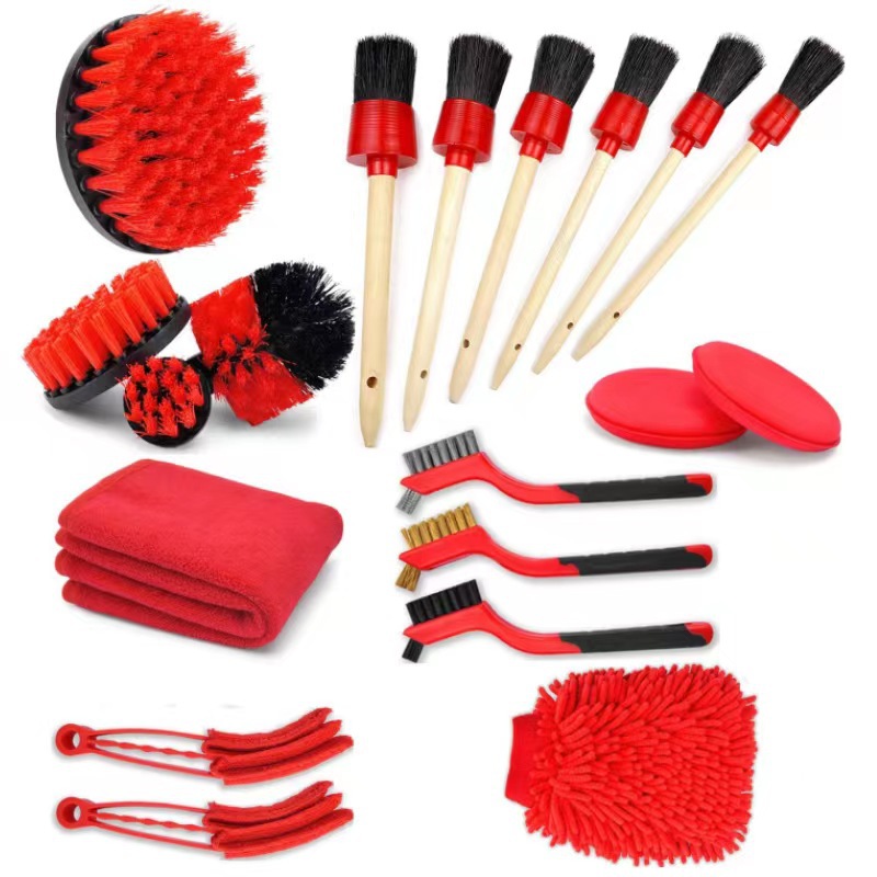 Car Cleaning Brush Kit with Dr - Car Detailing Brush 评论和价格