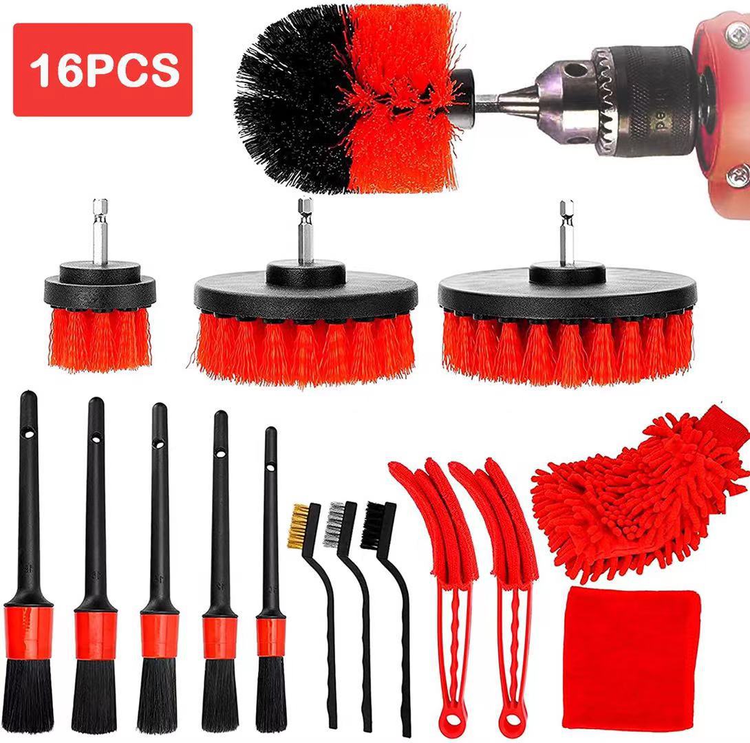 Car Cleaning Brush Kit with Dr - Car Detailing Brush 评论和价格