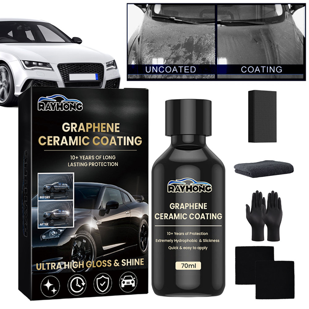 70ml Graphene Ceramic Coating  - Car Detailing Brush 评论和价格