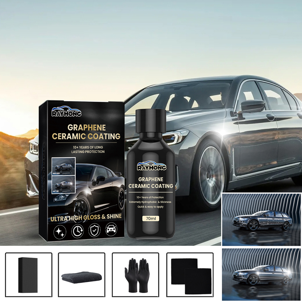70ml Graphene Ceramic Coating  - Car Detailing Brush 评论和价格