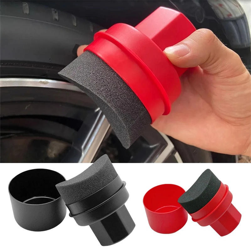Car Tire Waxing Sponge Car Wax - Car Detailing Brush 评论和价格