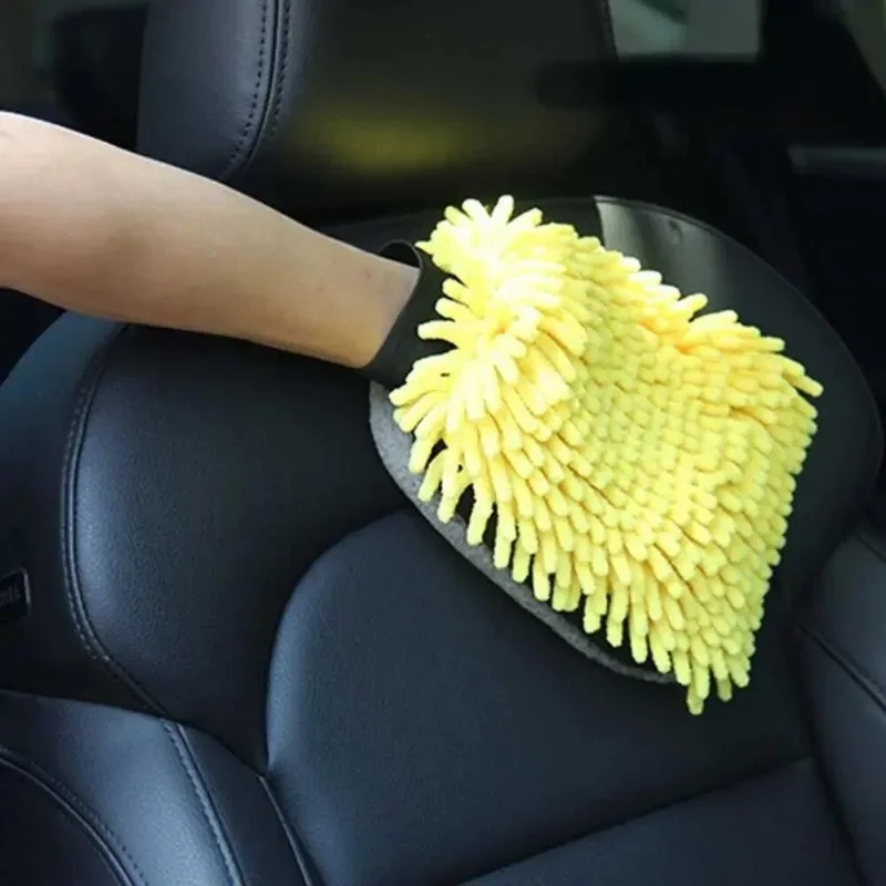 1/5pcs Car Washing Gloves Wate - Car Detailing Brush 评论和价格